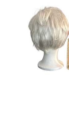 Jon Renau Short Layered Platinum Blonde Synthetic Wig